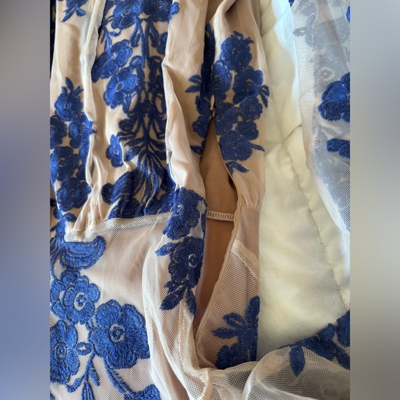 For Love and Lemons Free People Navy and Nude Dress - Picture 4 of 4